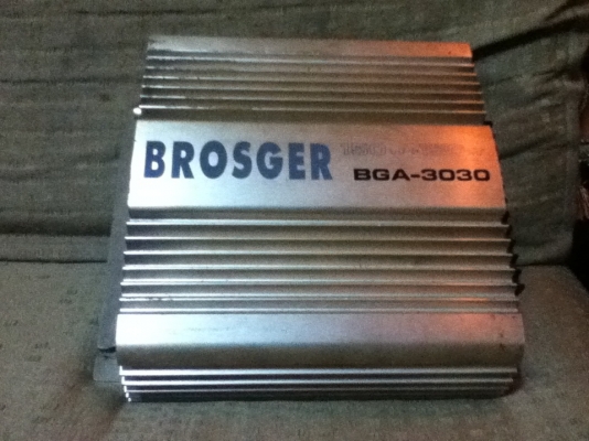 ขายแอมป์ Brosger รุ่น BGA-3030 ใช้ได้ปกติครับขายถูกๆ 850