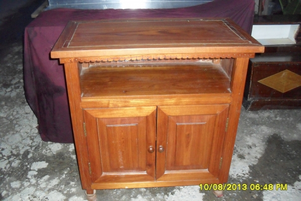 ขายชั้นวางTVไม้สัก