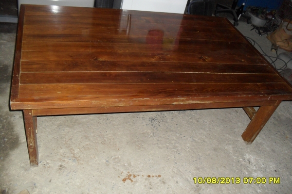 ขายเตียงนัง่ไม้สัก