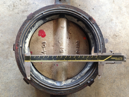 ขายประตูน้ำ ผีเสื้อ ขนาด 6 นิ้ว สภาพดี พร้อมใช้งาน