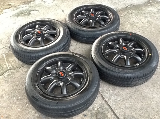 "ล้อกล้วย"WATANABE" 12/13/14-เศษล้อF8-ขอบ16x7"