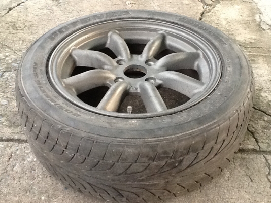 "ล้อกล้วย"WATANABE" 12/13/14-เศษล้อF8-ขอบ16x7"