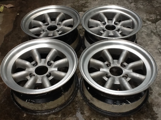 "ล้อกล้วย"WATANABE" 12/13/14-เศษล้อF8-ขอบ16x7"