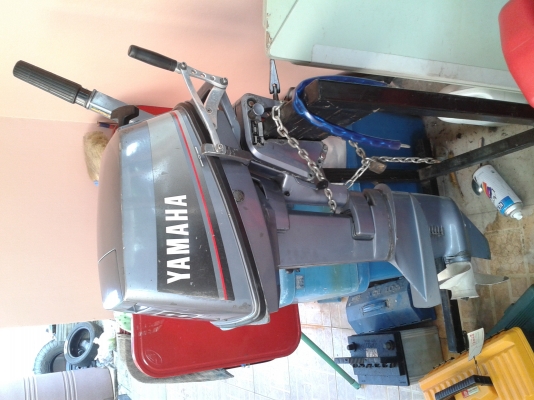 เรือยาง 275 +เครื่อง yamaha 8 hp พร้อมเล่น