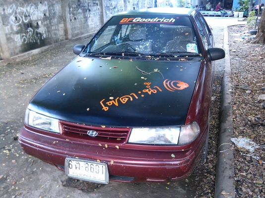 ขายรถเก๋งหุ่นได 40000  เอกสารพร้อมโอนติดก๊าซถูกกว่ามอไซ