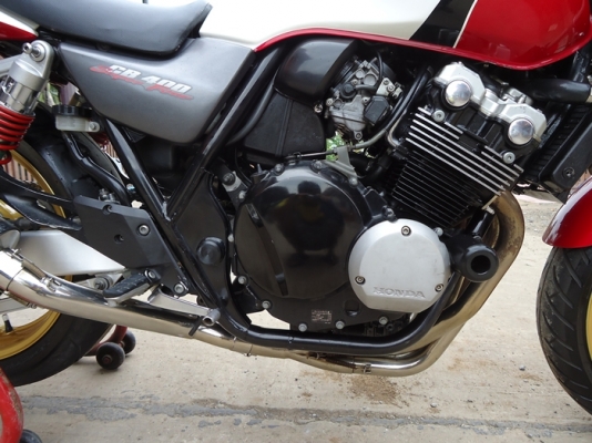 cb 400  v  tec  อินวอย +สรรพสามิต ท่อเลส สภาพดีพร้อมใช้