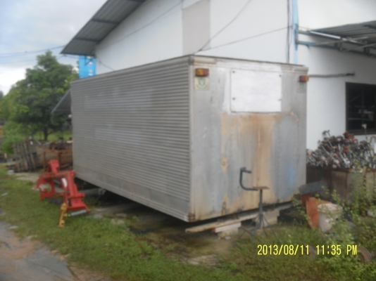 ขายตู้อลูมิเนียมเย็นรถ6ล้อราคา39000บาทโทร0816426706