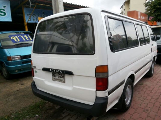 TOYOTA รถตู้ เบนซินติดรถ แก๊สพร้อม ทะเบียนพร้อม รถเดิมๆ