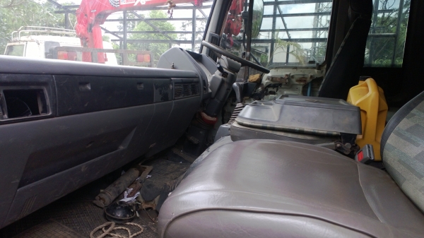 10ล้อดั้ม195แรงHINO FM3H รถห้างแท้เดิมๆ เครื่องHO7D รถสภาพดี เดิมๆ