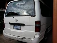 ขายรถตู้หัวจรวด HIACE ปี 92  LPG  ถูกๆ  ขายแล้ว