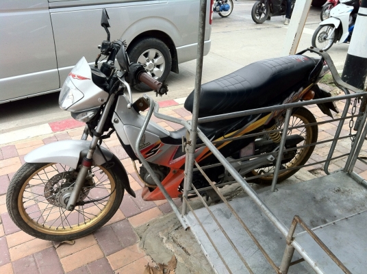 (ขายไปแล้วครับ)ขายมอไซด์พ่วงข้าง ฮอนด้าไนท์ 110 ครัทซ์มือ สภาพตามรูป รถพร้อมใช้ ทะเบียนไม่ขาด เอกสารพร้อมโอน สามพราน นครปฐม โทร 0814272037