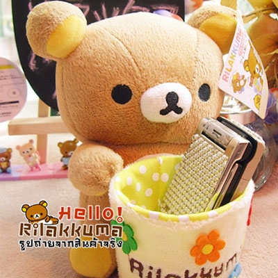 ขายหั่นราคา กล่องใส่ปากกาและดินสอ ตุ๊กตาน้องหมี Rilakkuma