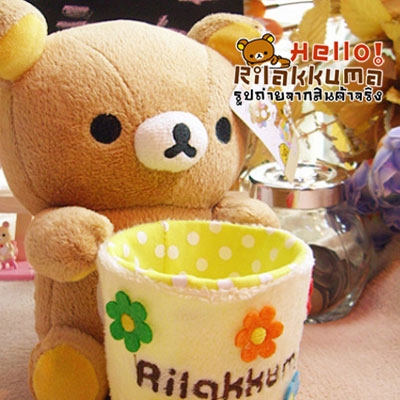ขายหั่นราคา กล่องใส่ปากกาและดินสอ ตุ๊กตาน้องหมี Rilakkuma
