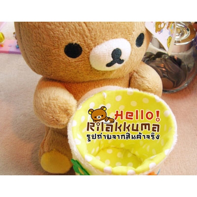 ขายหั่นราคา กล่องใส่ปากกาและดินสอ ตุ๊กตาน้องหมี Rilakkuma