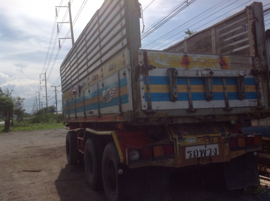 ลูกพ่วงดั้ม 6เมตร อู่สหกิจ สามคานยัด ขาย 430000- ยางสวย สภาพพร้อมใช้ ราคาต่อรองได้ติดต่อคุณไก่0861237456