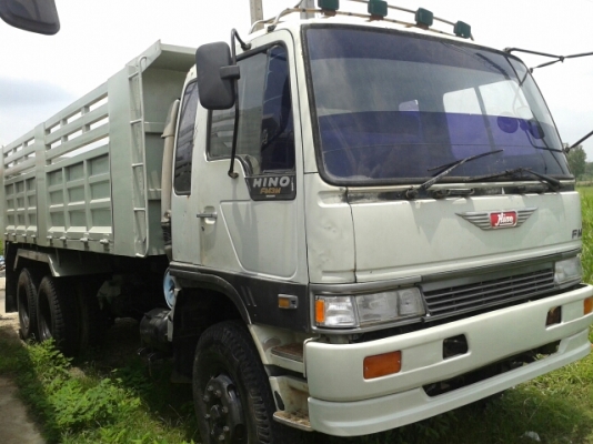 ขายรถบรรทุกสิบล้อดั๊มพ์ Hino 3M เครื่องเดิม 240 แรง 2 เพลา ดั๊มพ์สหกิจ ทะเบียนพร้อม