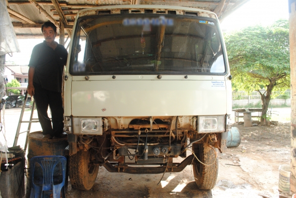 ขายรถหกล้อ 195 หัวฟูโซ่ ทำสีใหม่