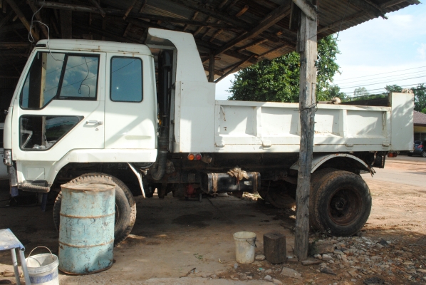 ขายรถหกล้อ 195 หัวฟูโซ่ ทำสีใหม่