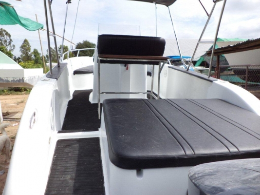 ลดราคาเหลือแค่ 450000 ต้องการขายเรือไฟเบอร์ 22 ฟุต พร้อมเครื่อง YAMAHA 115 Hp