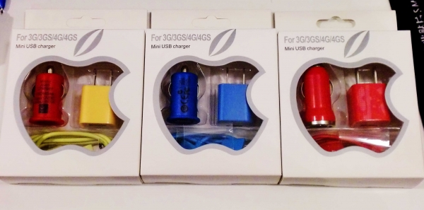 ชุดดที่ชาร์ตไฟ Apple พกพาสะดวก ชาร์ตได้กับไฟบ้านและในรถ