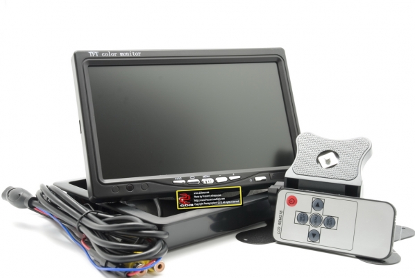 9 inch TFT LCD Color Monitor 2 CH Video Input