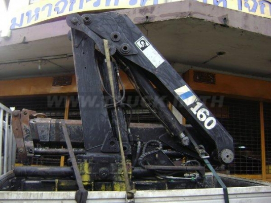 เครนพับ HIAB รุ่น 160 เก่ายุโรป น้ำหนักยกประมาณ7.5ตัน แขนบูมยืด3ปลอก ยาวสุดแขน 8.10 เมตร ราคา 680,000 บาท (ยังไม่รวมvat) ติดต่อหมวดมินทร์ 086-4085619