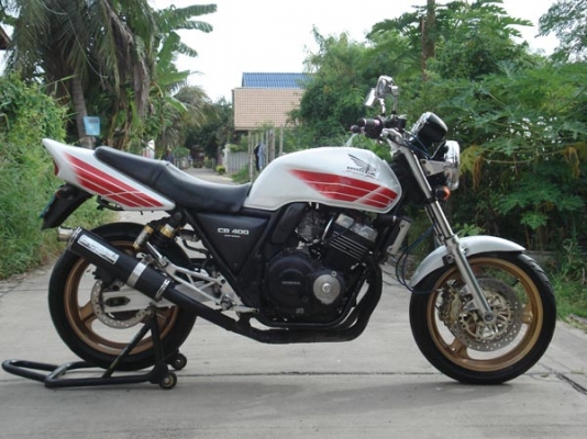 ขาย CB 400 V.S ปี98 สวยกริ๊บเครื่องดีพร้อมใช้ แบ็มโบ้ คาบูไฟฟ้ามีทะเบียนพร้อมโอบภาษีไม่ขาด