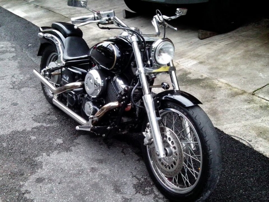 ขายรถสวย  yamaha dragstar400 ปี 99 เอกสารอินวอยท์ ราคา 69,000