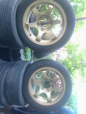 ล้อขอบ17 1คู่พร้อมยาง 5500