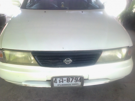 nissan sunny b14 เครื่องฝาดำ ติดแก๊สแล้วลงเล่มแล้ว ราคา95000