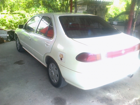 nissan sunny b14 เครื่องฝาดำ ติดแก๊สแล้วลงเล่มแล้ว ราคา95000 nissan sunny b14 เครื่องฝาดำ ติดแก๊สแล้วลงเล่มแล้ว ราคา95000