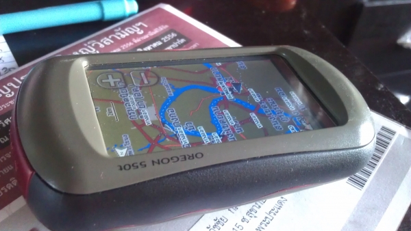 ขายเครื่องรับสัญญานGPS GARMIN OREGON 550T