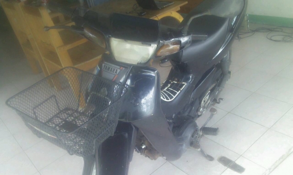 ขาย YAMAHA MATE 111 สตาร์ทมือ สภาพดี cแบตใหม่ๆ มีทะเบียนพร้อมชุดโอนราคา 6,500.-