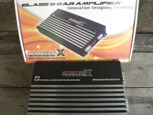 แอมป์ ClassD Mutant Audio X  Grandiator1200TDX 3400W Peak