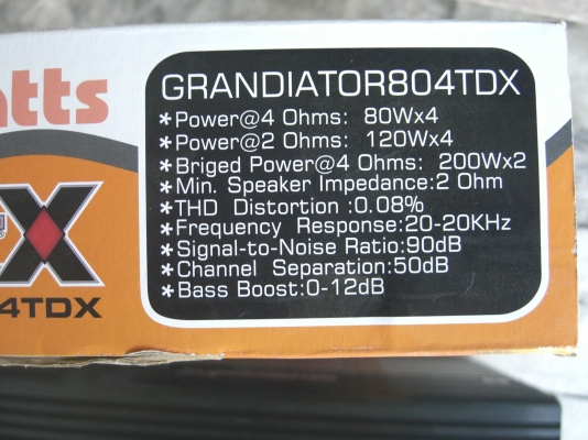 ชุดเครื่องเสียง Muatant Audio X แบบ SPL