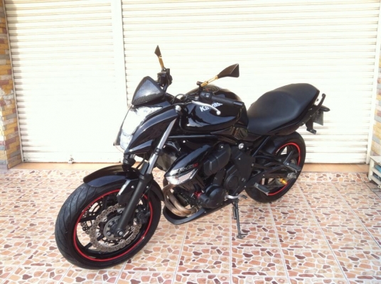 Kawasaki ER6N รุ่นท๊อปมีABSรถสวย สภาพนางฟ้า