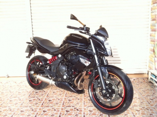 Kawasaki ER6N รุ่นท๊อปมีABSรถสวย สภาพนางฟ้า
