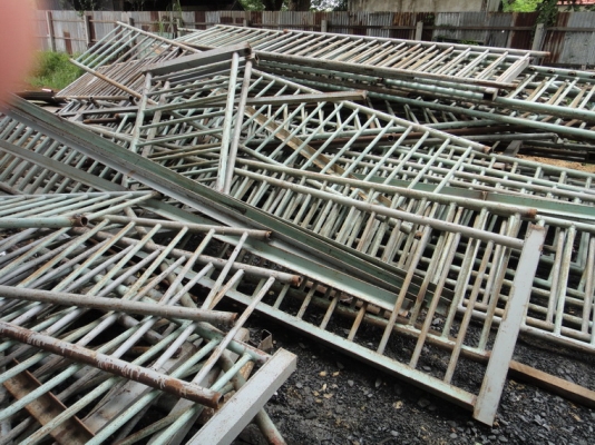 เหล็กโครงรั้ว  แข็งแรง ถูกกว่าซื้อใหม่เยอะ