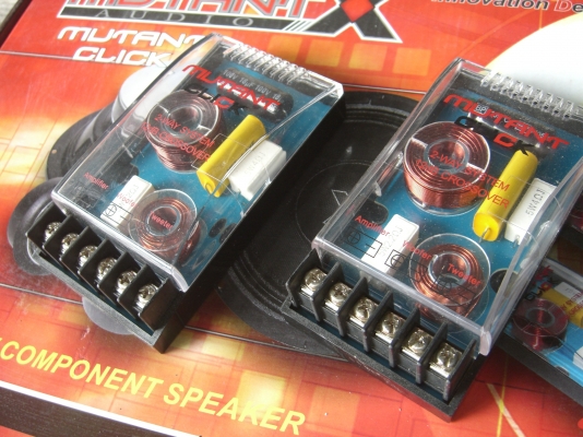 ลำโพงแยกชิ้น2ทาง Mutant Audio X Click 6.5" สภาพดี