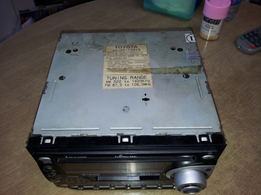 Fujisu ten 2 DIN แท้จากญี่ปุ่น