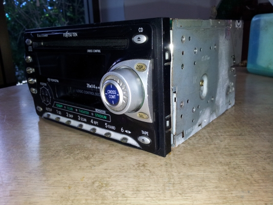 Fujisu ten 2 DIN แท้จากญี่ปุ่น