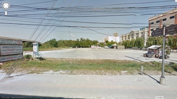 ขายที่ดิน ถนนพระราม9 เนื้อที่ 9ไร่3งาน68ตารางวา ติดถนนนใหญ่พระราม9