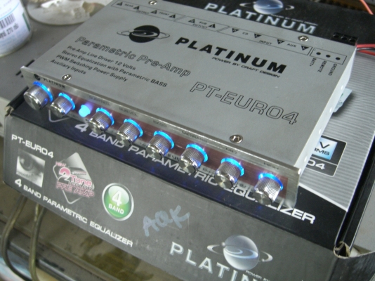 ปรีแอมป์ Platinum 4 Band Parametic PT-EURO4