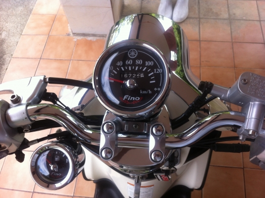 ธารนนทบุรี//ขายYamaha  fino สภาพสวยๆค่ะ ราคา25,000บาท ทะเบียนพร้อมโอนค่ะ