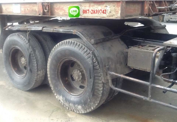 ขายหัวลาก 10ล้อ 2 เพลา พร้อมหางพื้นเรียบ 2 คาน Hino