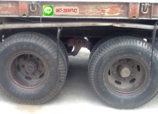 ขายหัวลาก 10ล้อ 2 เพลา พร้อมหางพื้นเรียบ 2 คาน Hino