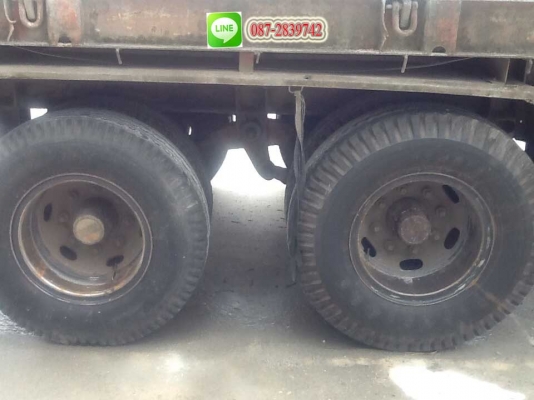 ขายหัวลาก 10ล้อ 2 เพลา พร้อมหางพื้นเรียบ 2 คาน Hino