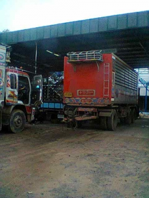 ขาย ISUZU 320 HP ปี2551 กระบะบรรทุกพืชผลทางเกษตร (ดัมพ์ ) (แม่+ลูก)