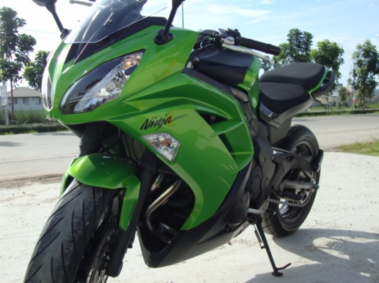 ขาย Ninja 650 ปี 2012 (สีเขียว นินจา)  ราคา  212,000.-  (ต่อได้อีกนิดหน่อย)
