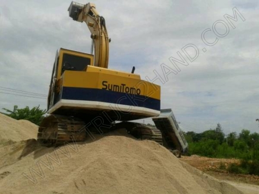 รถแบคโฮ ยี่ห้อ SUMITOMO S265 120 รถแบคโฮ ยี่ห้อ SUMITOMO S265 120
